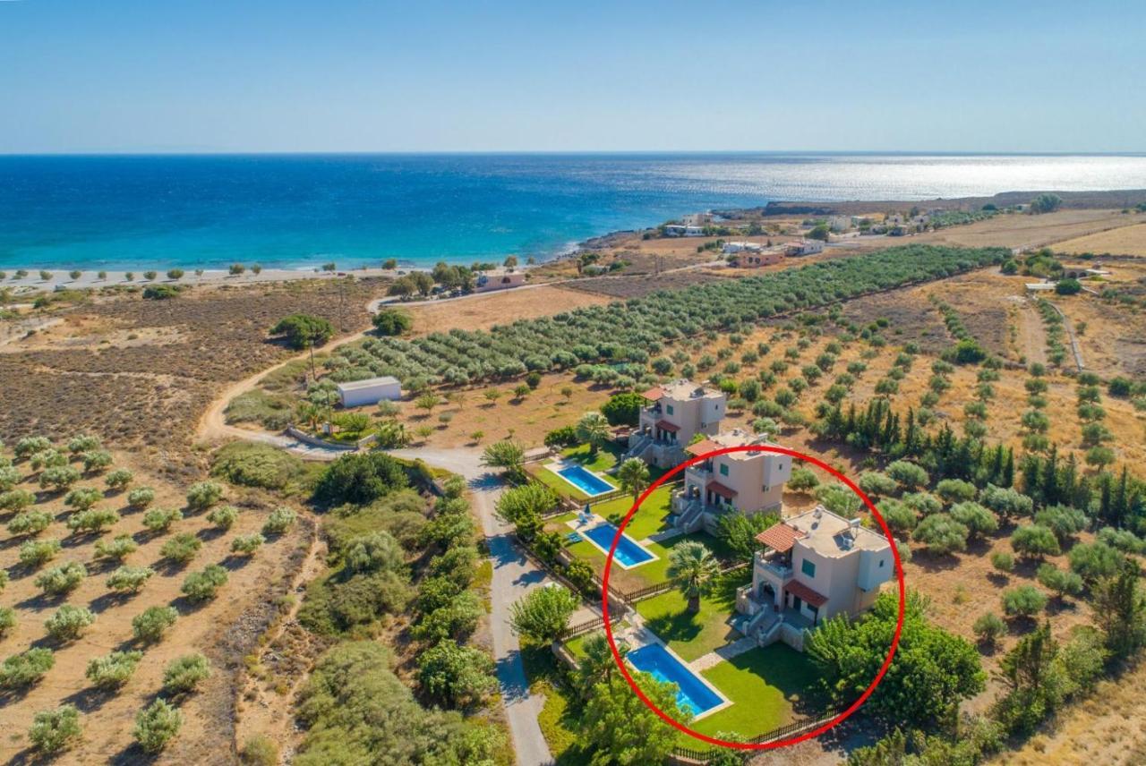 Spiros Beach Villa Frangocastelo Ngoại thất bức ảnh